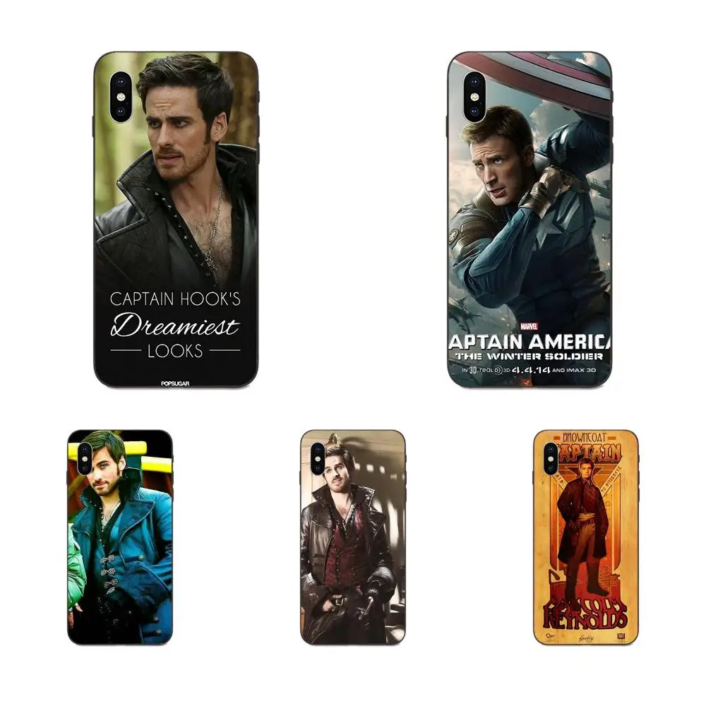 Чехол накладка из ТПУ для Xiaomi Redmi Note 3 3S 4 4A 4X 5 5A 6 6A 7 7A K20 Plus Pro S2 Y2 Y3 один раз за Captain