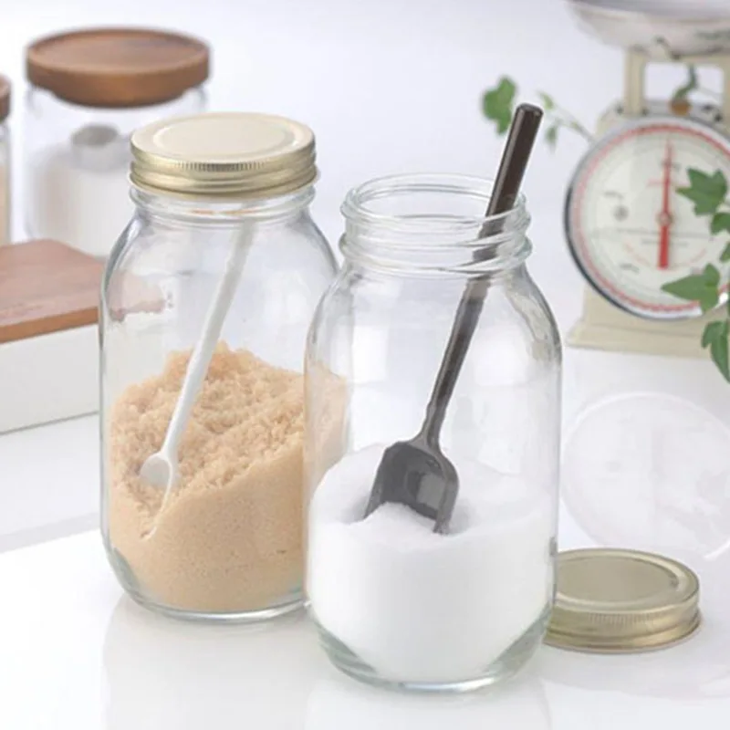 Measuring Spoons Long-handle PP Coffee Tea Seasoning Spoon Kitchen Tool 2Pcs 5ml 15ml kitchen measuring spoons measuring spoon set