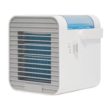 

USB Mini Air Cooler Portable Air Conditioner Fan Noiseless Evaporative Air Humidifier Personal Space Conditioning Humidifier Pur