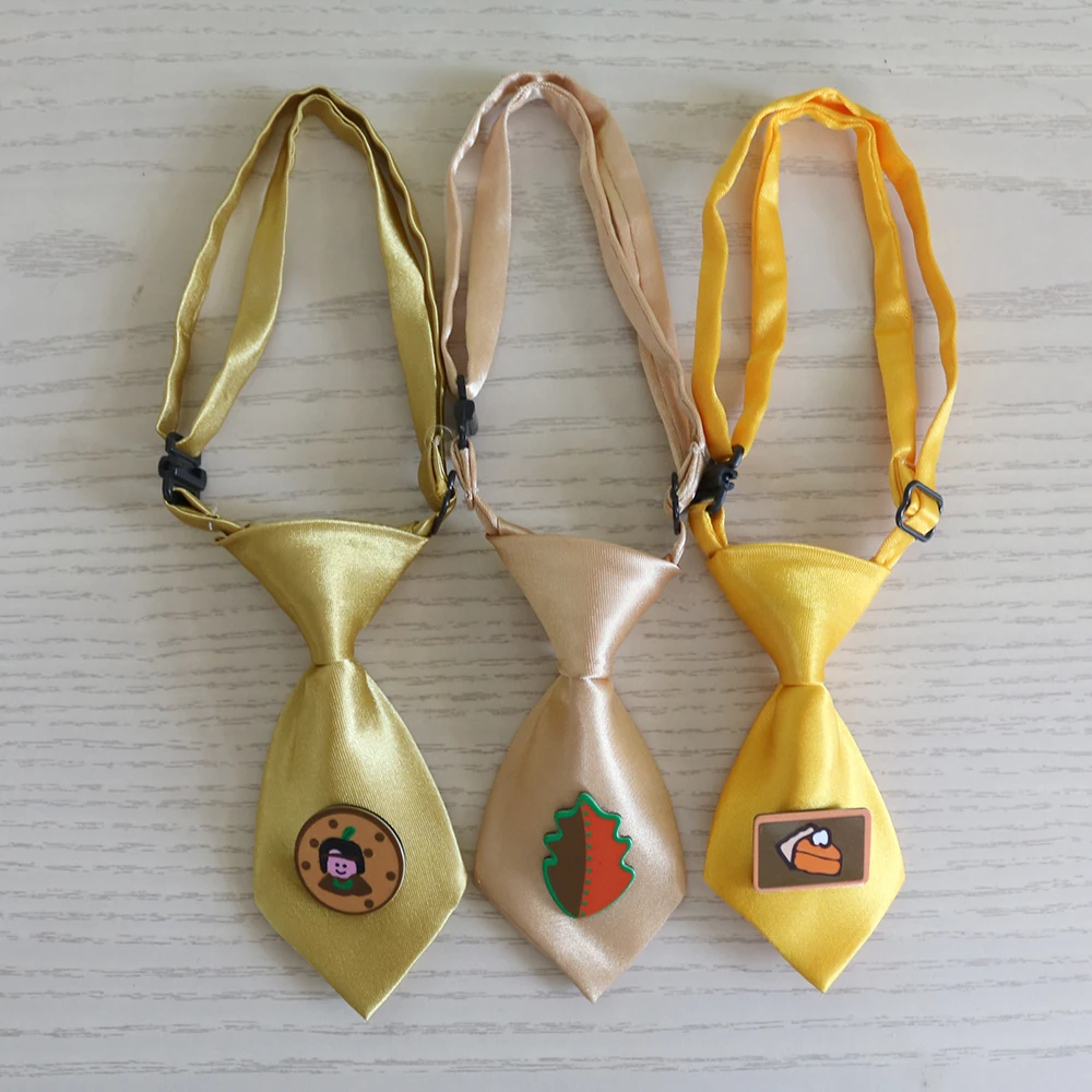 60pc Thanksgiving Pet Supplies Dog tie Turkey Pet Dog Holiday Grooming Accessories  Pet Dog Neckties Fall Pet Products For Dogs