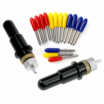 

High Quality 15pcs/Set 30/45/60 Degree Cutter Blade For SKY Cutter Cutting Plotter Vinyl Cutter Blade+Holder