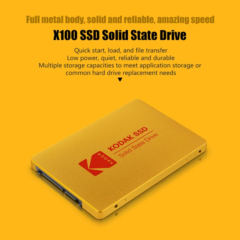  Kodak X100 Internal Solid State Drive 120GB 240GB 480GB 960GB 2.5 inch SATA III SSD HDD Hard Disk H