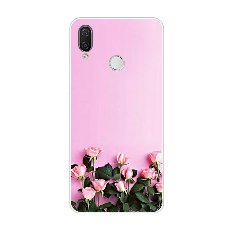 Силиконовый чехол для huawei nova 3 3i 3e Чехлы мягкие из кожи TPU чехол для nova 3 nova 3i INE-LX2 INE-LX9 funda задняя крышка Coque чехол-бампер