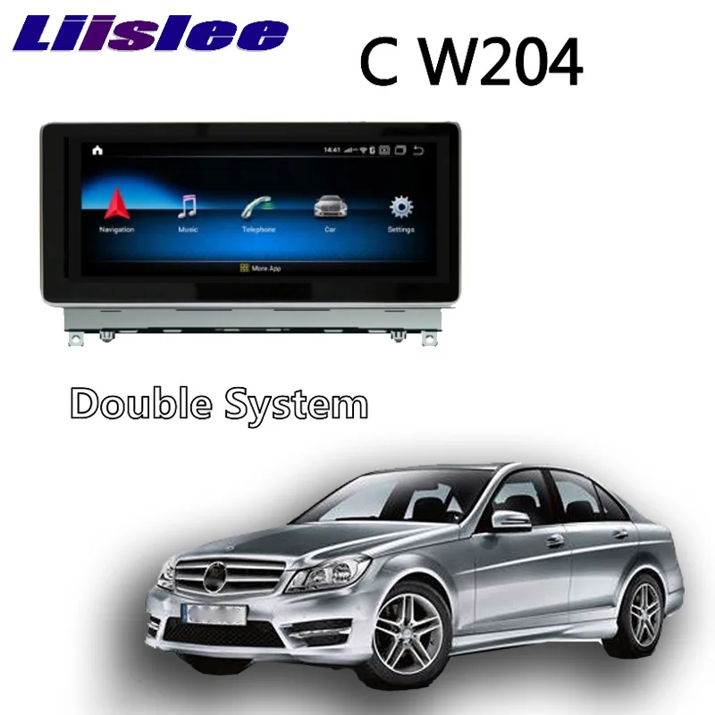 Автомобильный мультимедийный GPS аудио радио для Mercedes Benz MB C W204 C180 C300 C250 2007 2008 2009 2010