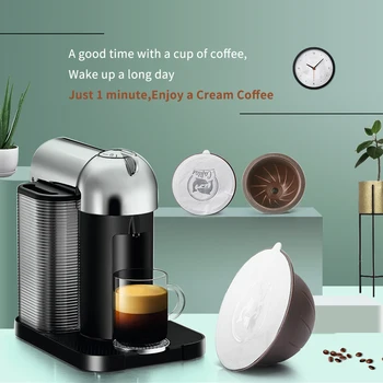 

Disposable Coffee Filters For Nespresso Vertuoline Machine Stainless Steel Refillable Reusable Coffee Capsule Pod Brackets