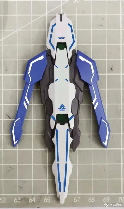 blue Комикс клуб Снежная модель GN щит для MB/MG 1/100 Гандам Astraea/Avalanche-Exia сборочные игрушки фигурка - Цвет: blue
