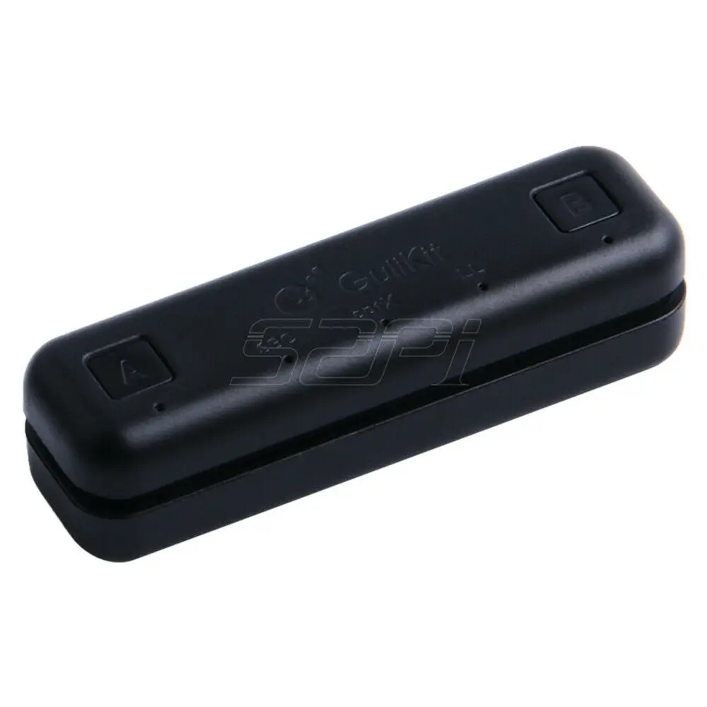 52Pi GuliKit NS07 тип-c беспроводной Bluetooth аудио USB передатчик адаптер приемопередатчик для nintendo Switch(Lite)/PS4/PC - Цвет: Black
