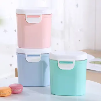 

Baby Milk Powder Container Box Melkpoeder Container Food Storage Box Multilayer Infants Free shipping Feeding Food Storage Boxs