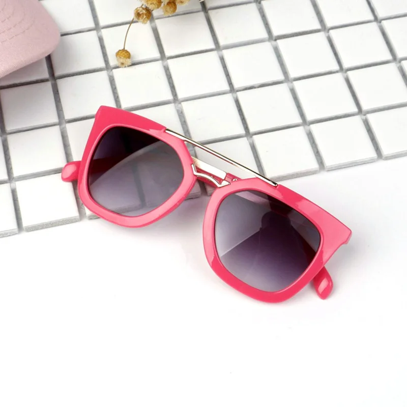 Kids Sunglasses Girls Boys luxury Brand Designer Vintage Children's Sun Glasses UV400 Shade Lovely Baby Goggles Eyewear