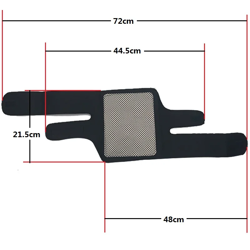 2 шт бандаж для поддержки, турмалиновая лента Самонагревающиеся наколенники Магнитная терапия наколенники защитные для облегчения боли при артрите наколенники