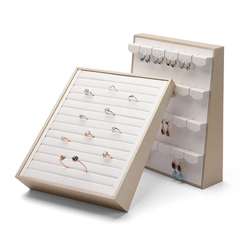 

Jewelry Display Stand Pu Leather Stand Bracket Display Stand Jewelry Organization Display Hanging Jewelry Storage Box
