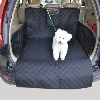 

Pet Dog Car Seat Cover Trunk Mat Cover Protector for Cat Dogs Black 185x105x35cm LXY9