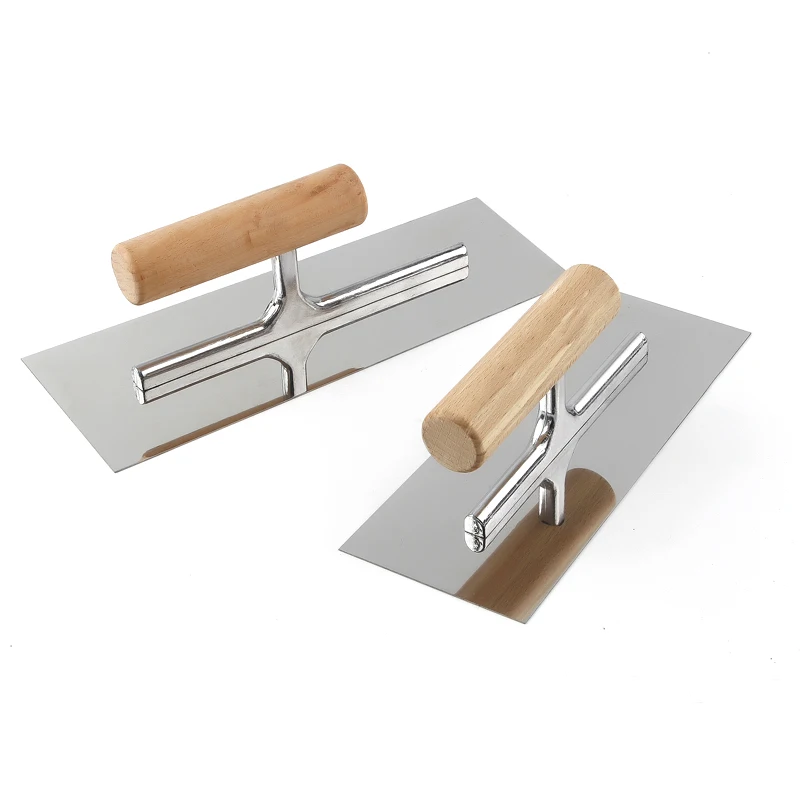 1Pcs Stainless Steel Professional Bricklaying Trowel Cement Scraper Mud