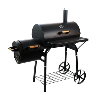 

BBQ Grills Courtyard Outdoor Charcoal Household Grill Small M Size Hotel Villa Commercial BBQ Grill Smoker for 8-18 people