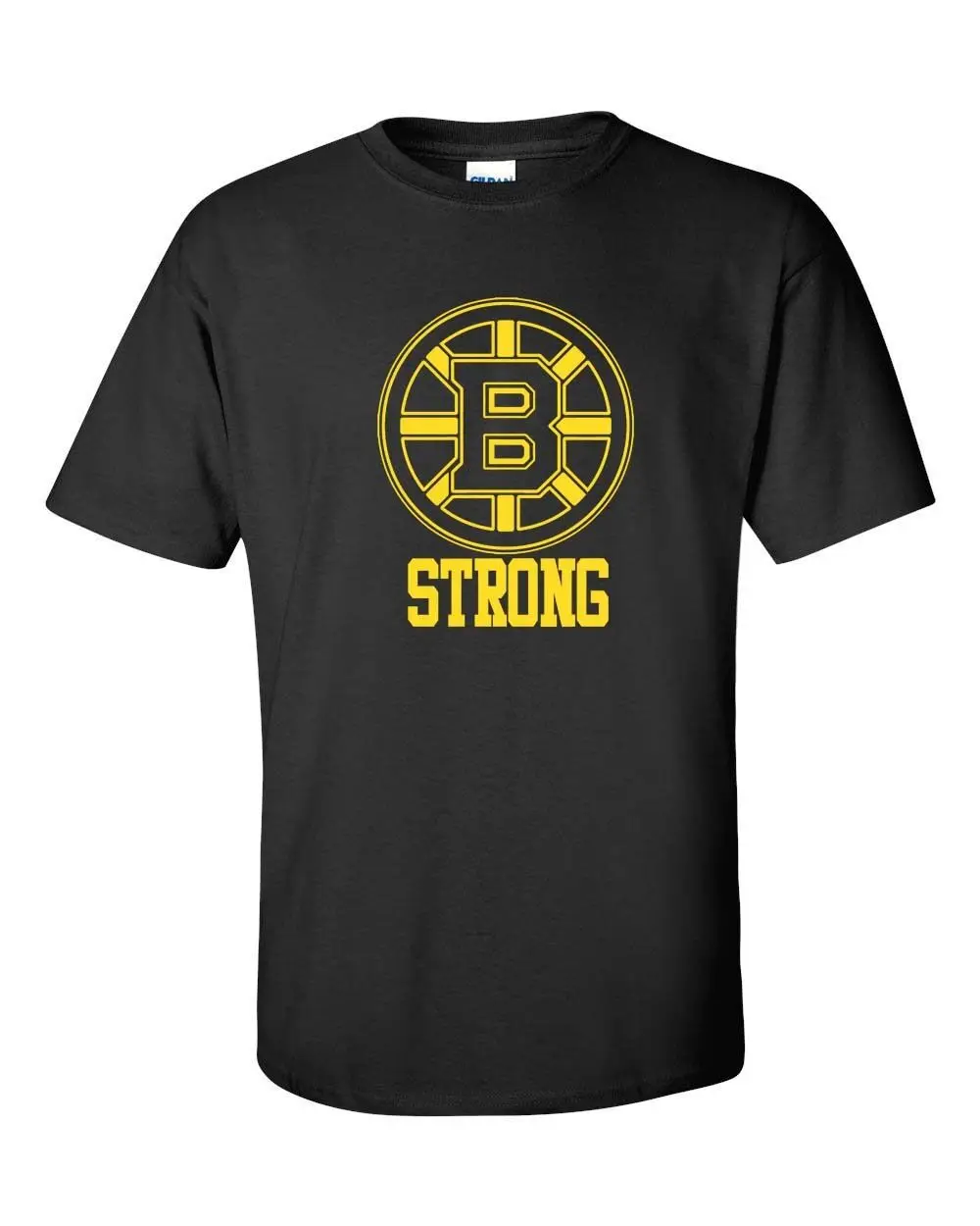 Мужская футболка Boston B Strong Marathon Tribute Hockey broins | одежда