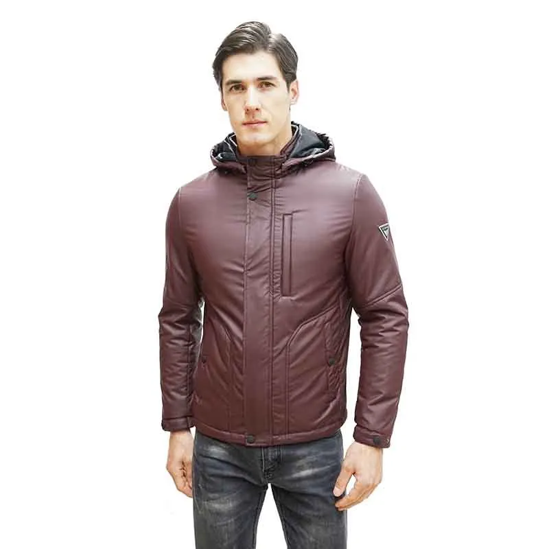 R.LONYR Men's Winter Jacket 9903-red