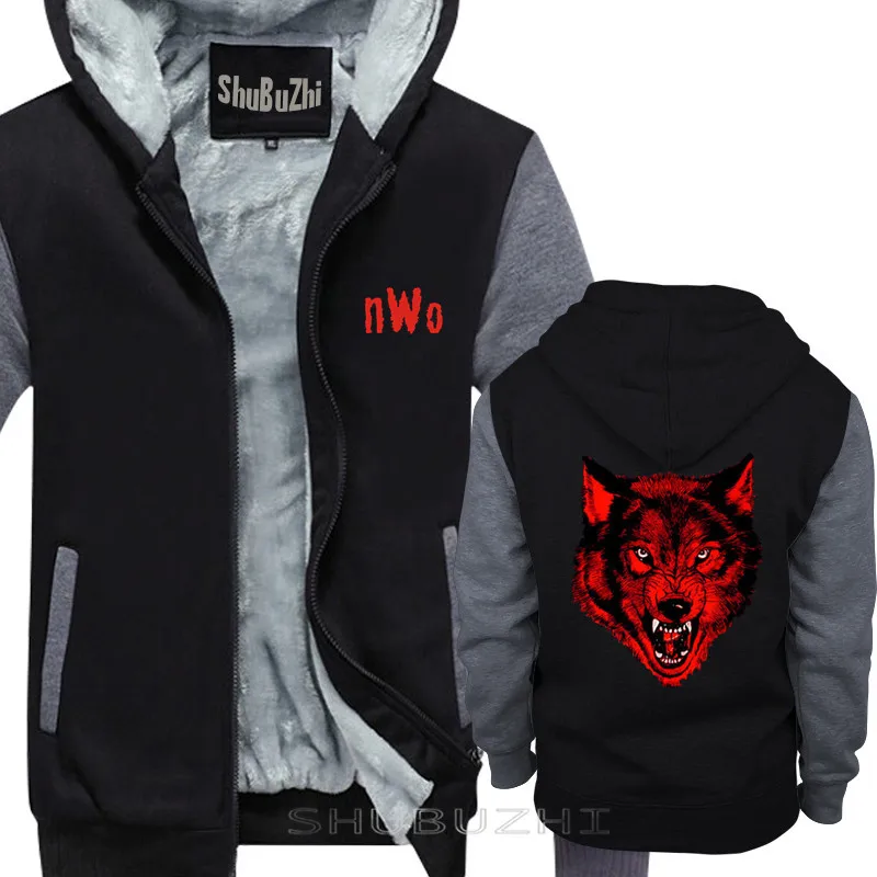 NWO World Order the Band Wolfpac Wolfpack Wolf Pack черный мужской теплый пиджак брендовый Топ Толстовка sbz5668