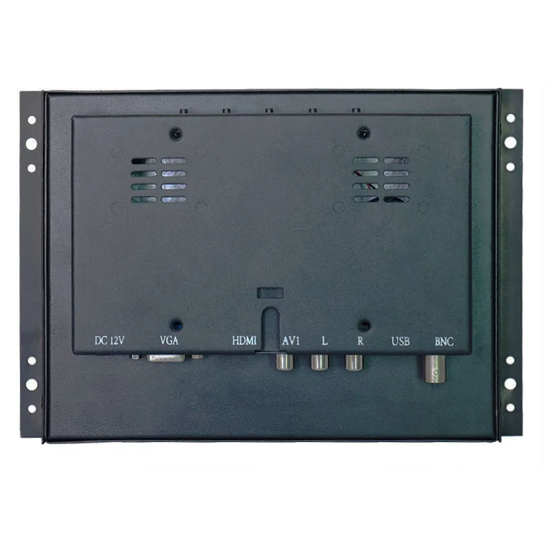  G1009 10 Inch 800*600 metal case open frame lcd monitor for industrial with AV/BNC/VGA/HDMI/USB int