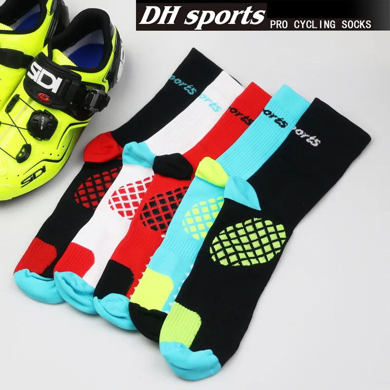 Профессиональные носки для велоспорта, дышащие носки для бега, нескользящие спортивные носки, спортивные носки для голеностопного спорта и Защитные носки для мужчин и женщин