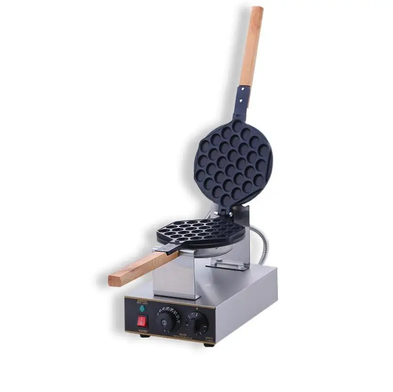 Commercial Electric Egg Bubble Waffle Maker Machine Hong Kong Eggettes