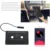 TiOODRE Car Tape Audio Cassette Aux Adapter Smartphone Cassette Adapter Bluetooth 5.0 Конвертер Со светодиодной Кнопкой Управления