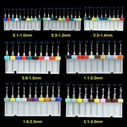 10 шт. ПП микро сверла твердосплавные фрезы прочные для печатной платы ювелирные изделия деревянные QP2