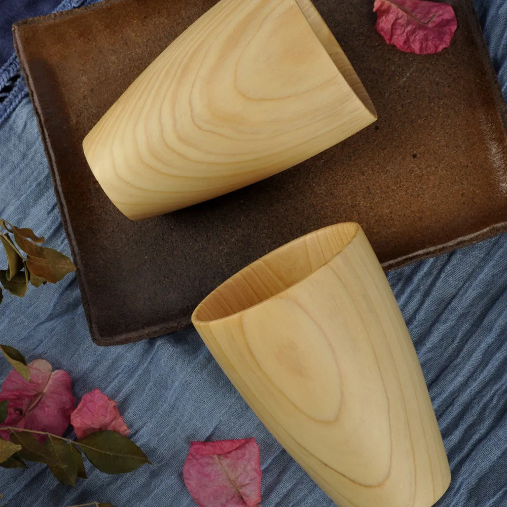 Новая деревянная чашка бревна цвет ручной работы из натурального дерева Кофе Чай пиво сок молоко кружка деревянные стеклянные чайные чашки