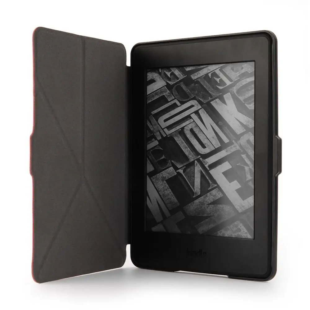 

Smart Protective Cover Case Dust Proof Ultra Slim Portable Magnetic Case for Kindle Paperwhite Stand Cover
