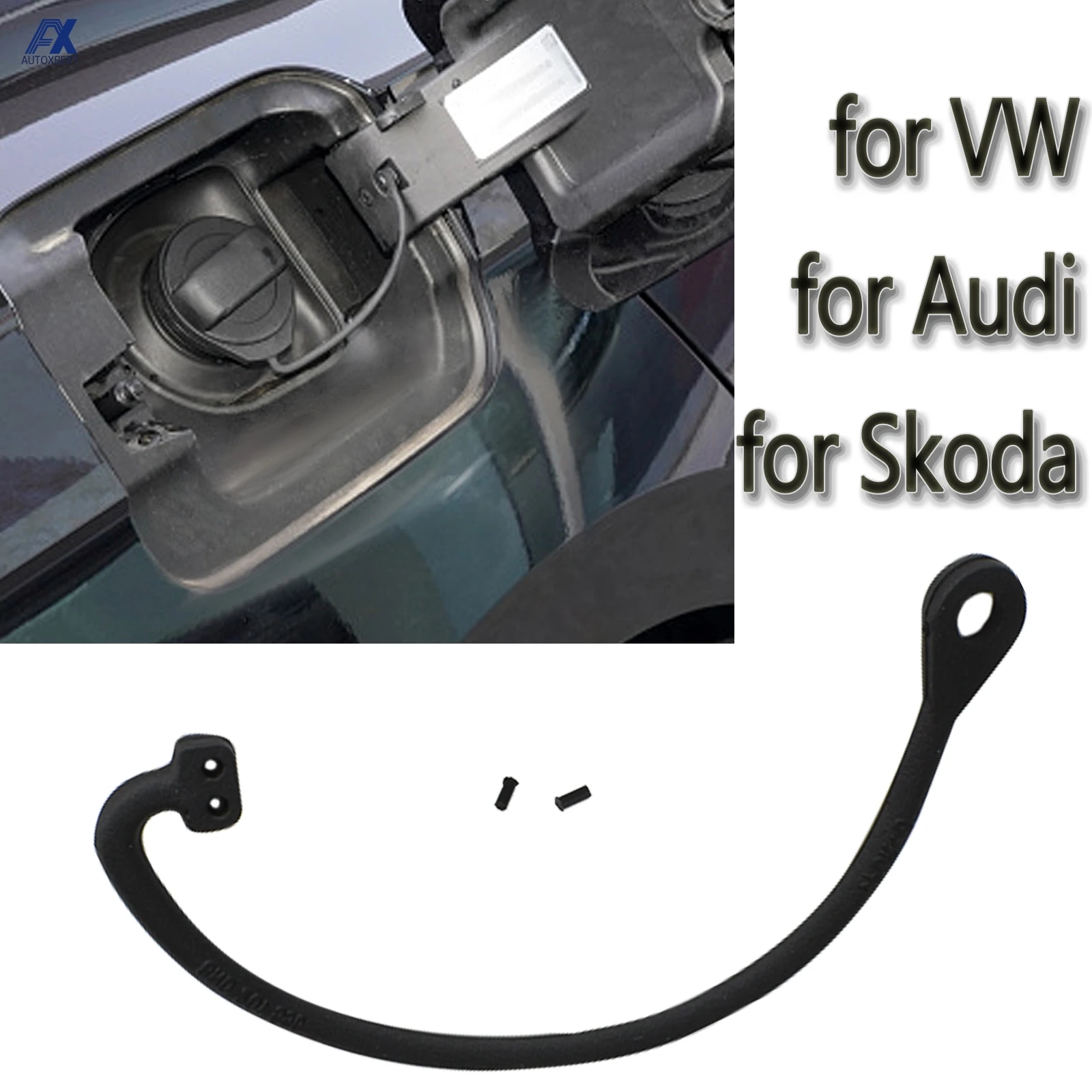 Fuel Tank Cover Fuel Tank Cap Fuel Cap Universal Car Oil Fuel Cap Wire For A3 A4 B7 B8 A5 A6 C6 C7 A8 Q3 Q5 Q7 VW Passat Polo Jetta Golf MK4 MK6