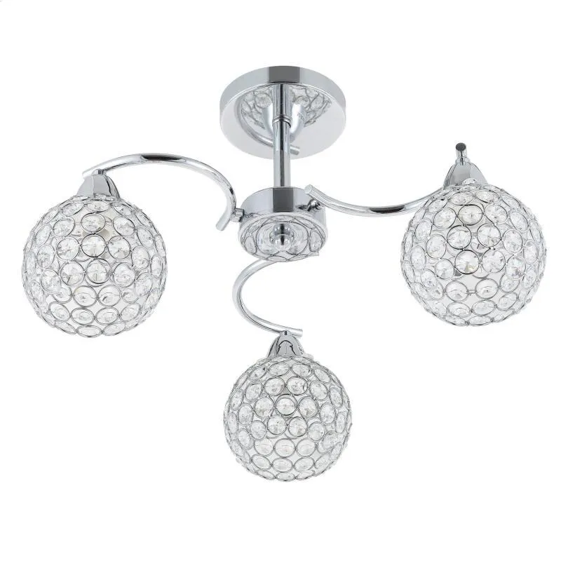 Modern three light sources crystal chandeliers led lamps E14 bulb chandelier lighting led lustre lights pendant for Living Room