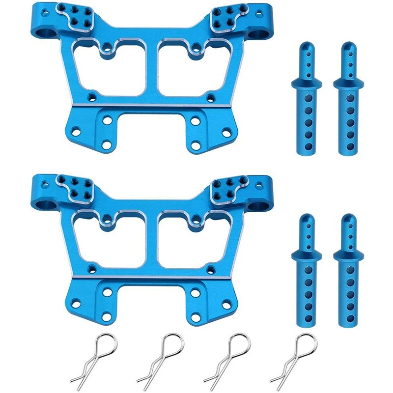 

Front / Rear Aluminum Shock Tower with Body Post 188037 Clips Pins 188022 for 1/10 Redcat Volcano EPX / Pro Upgrade Parts Monste