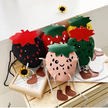 

Child Bag Storage Female Bag Small Fresh Handbag Simple and Convenient To Carry Casual Single Shoulder Messenger Bag Fashion PU