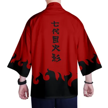 

Anime NARUTO 3D Printing Japanese Kimono Haori Yukata Cosplay Women/Men Fashion Summer Casual Cool Short Sleeve Streetwear