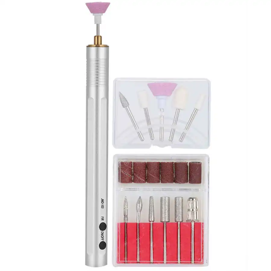 

Nail Tools 15000RPM Rechargeable Electric Nail Drill Machine Nail Grinding Polisher (JMD 103) Nails Accessoires