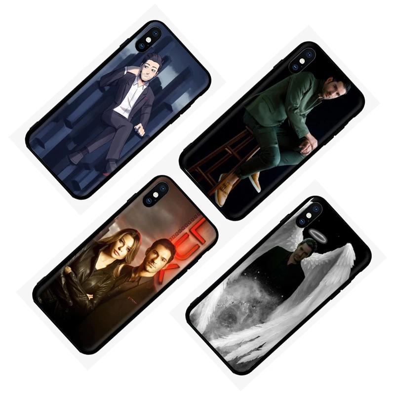Мягкий Силиконовый ТПУ чехол Lucifer Tom Ellis tv для Apple iPhone 5 5S SE 6 6S 7 8 Plus X XR XS 11 Pro Max