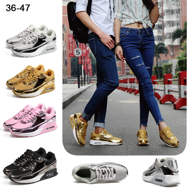 

Women And Men Tennis Shoes 2020 New Breathable Lace-up Mesh Gym Sports Shoes Comfortable Trainers Sneakers zapatos de mujer