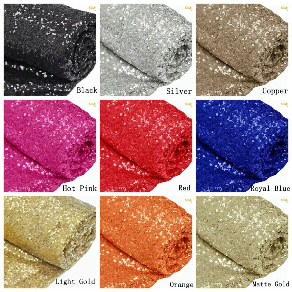 Sequin Aisle Outside Wedding Floor Runner 4FTx20FT Shiny Pink Carpet Aisle Runners Fabric for Wedding 48" x 240"-M1024