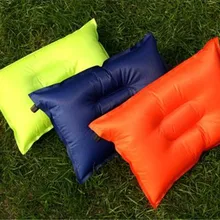 Портативная Автоматическая надувная подушка для отдыха на природе, отдыха на природе, путешествий, автоматическая надувная подушка, Удобная синяя/зеленая/красная