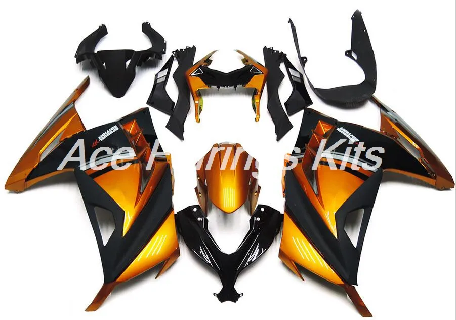 

New ABS fairing kits for Kawasaki Ninja300 EX300 300R 2013 2014 2015 2016 13 14 15 16 17 Fairings set Injection mold gold black