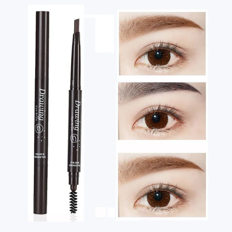 EyeBrow Pencil Cosmetics Makeup Tint Natural Long Lasting Paint Tattoo Eyebrow Waterproof Black Brown Eye brow 2