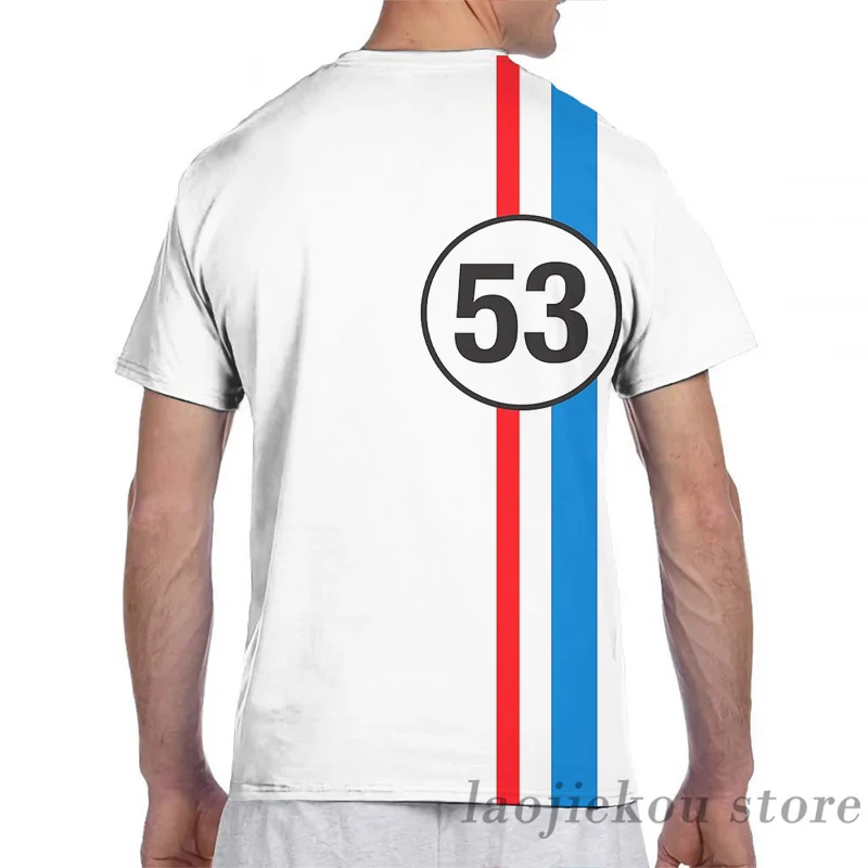 HERBIE 남녀공용 티셔츠, 반팔 티셔츠, 패션 소녀 티셔츠, 소년 상의, 전체 프린트, 53