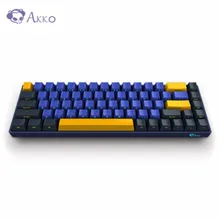 Akko 3068 Gaming Keyboard SP Horizon Skyline Cherry Switch Game Mechanical Keyboard 68 Keys TYPE-C Interface Wired Keyboard