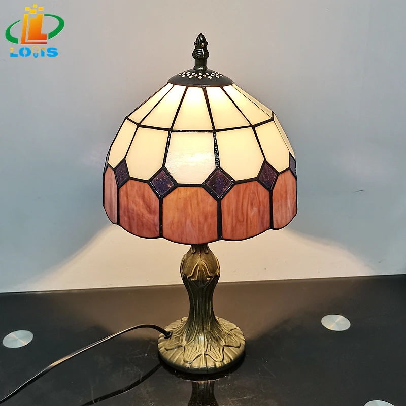 de mesa tiffany estilo quarto estudo cabeceira