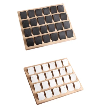 

Earring Display Plate, Jewelry Display Rack, 24-Seat Earlobe Display Rack