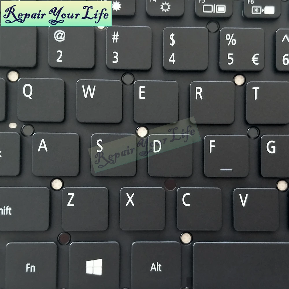 Inglês dos Eua Teclado do Portátil para Acer Rotação 53 Sp513-52n Sf114-32 Nki1313048 Acm16p Backlit Preto Atacado Fábrica 5 Sp513 51 52 - Imagem 3