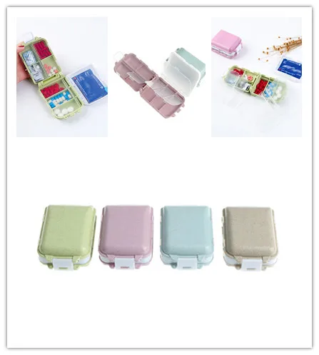 

Pill Box Case Container Weekly Sort Portable 3 Layers Folding Vitamin Medicine Tablet Drug Pill Box Case