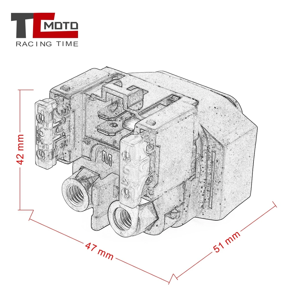 Starter Relay Solenoid For Yamaha VP250 XT1200Z XT1200Z Super Tenere XVS11 1100 Midnight 4YR-81940-00-00 4YR-81940-02-00