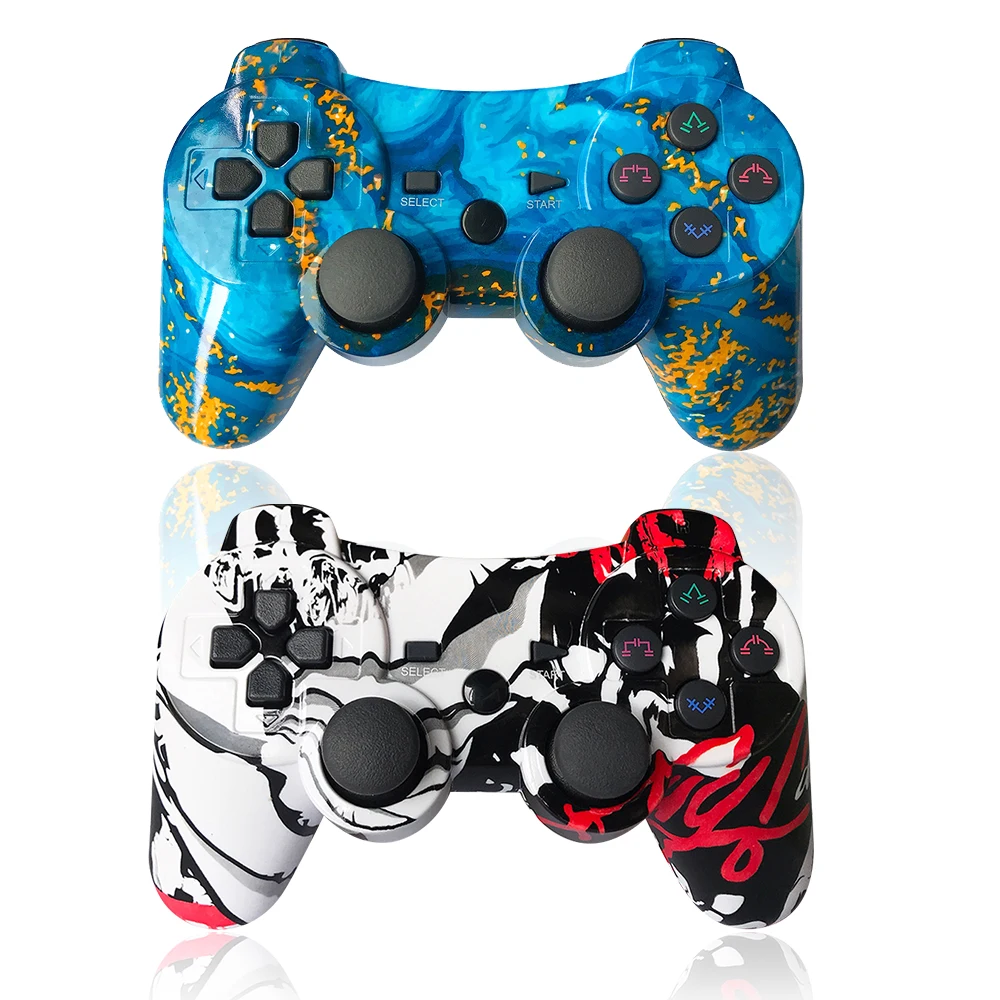 K ISHAKO 6 оси Беспроводной игровой контроллер для Snoy PS3 игровой джойстик usb-джойстик для ПК Bluetooth геймпад для PS3