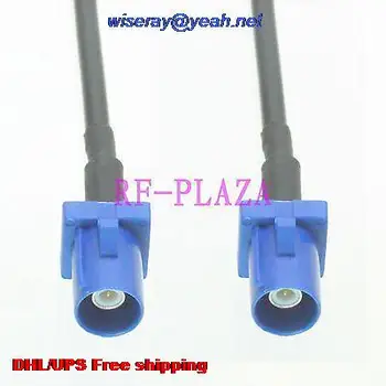 

DHL/EMS 50 pcs Cable 8inch Fakra SMB C 5005 male to C male RG174 RF Pigtail jumper cable with one year warranty-A2