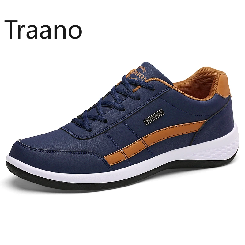 2020 Comfortable Men Shoes Casual Breathable Fashions Blue Shoes Men